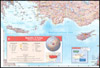 Carte du sud-ouest de la Turquie