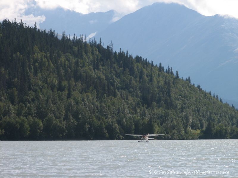 L'hydravion, un mode de transport tres courant en Alaska