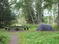 Notre camping pres de Ninilchik