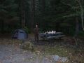 Notre premier campement en pleine nature alaskienne