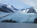 Vue sur le Portage Glacier depuis le bateau
