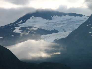Les glaciers sont vraiment omnipresents ici