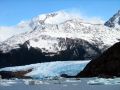 Le glacier Onelli s'étend jusqu'au lac