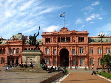 La Casa Rosada, le siÃ¨ge du gouvernement et palais prÃ©sidentiel