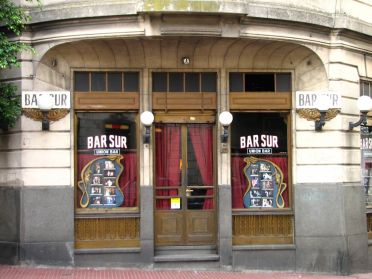 Le Bar Sur, un autre lieu célèbre du tanfo