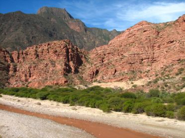 Cette vallée est aussi appelée quebrada de Cafayate