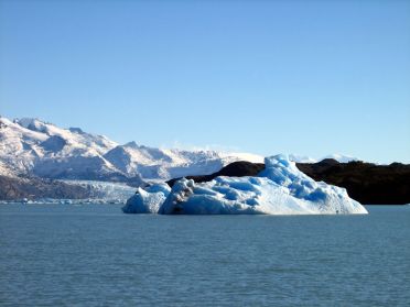 Le glacier Upsala est l'un des plus grands de l'hémisphère sud