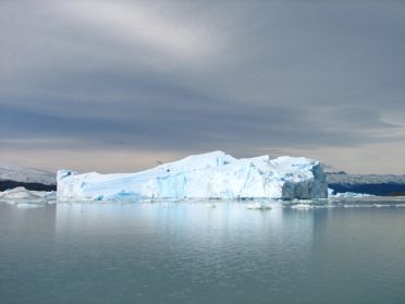 Nous approchons du glacier Upsala