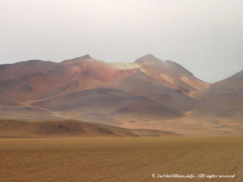 Le désert de Dali, beau paysage du Sud Lipez bolivien