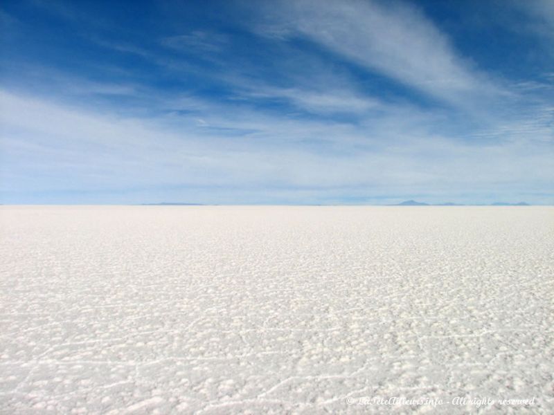 Le Salar d'Uyuni, des paysages purs...