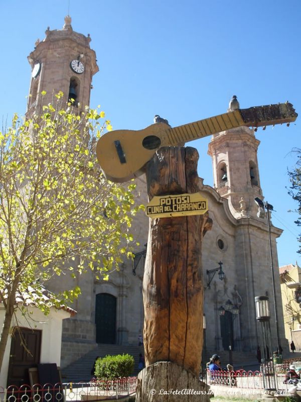 Potosi, la ville du charango, instrument de musique traditionnel 