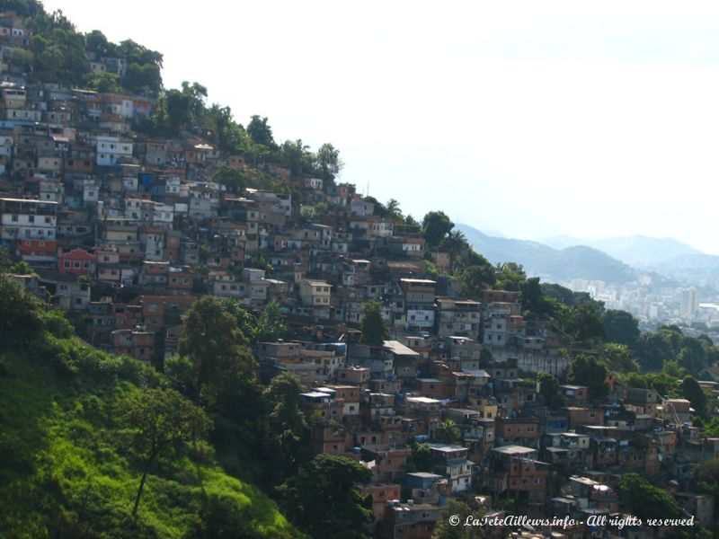 Plus de 20% des Cariocas vivent au sein de favelas