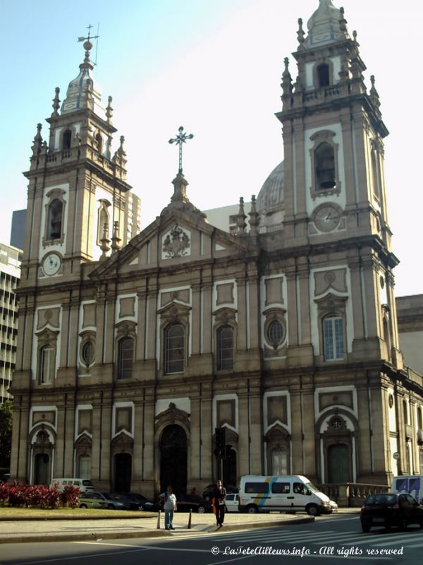 Une belle église du centre de Rio