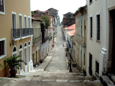 Une rue typique de SÃ£o Luis