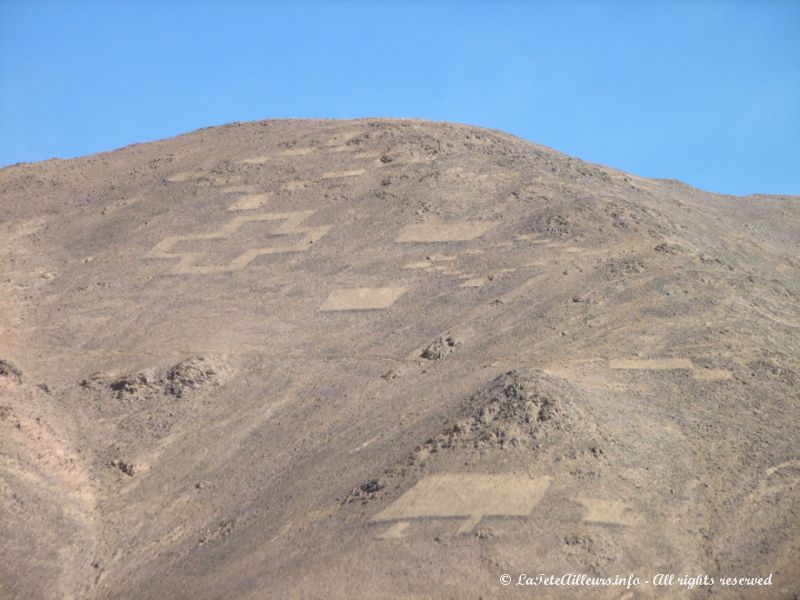 Les géoglyphes de Pintados datent de 1000 à 1400 ans après J.C.
