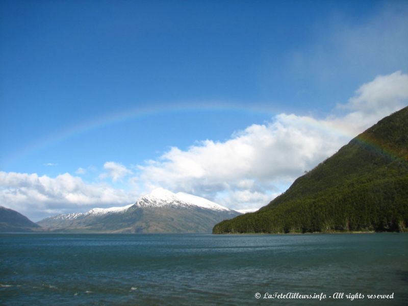 Pluie et soleil se suivent en un rien de temps en Patagonie