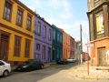 Ruelle colorée de Valparaíso