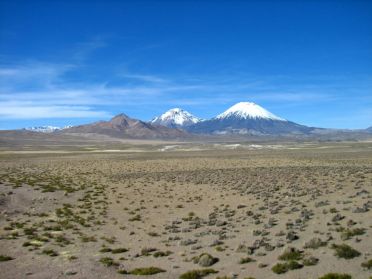 Paysages volcaniques de l'Altiplano chilien