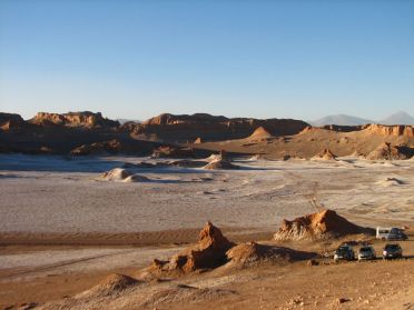Le cratère de la Vallée de la Lune