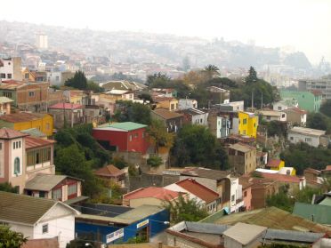 L'une des 45 collines qui compose Valpara&iacute;so