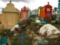 Les cimetières sont souvent colorés au Guatemala