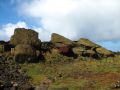 Lorsque James Cook dÃ©barqua dans cette baie en 1774, les moai Ã©taient encore debouts