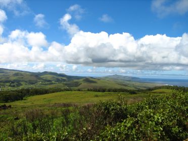 Paysages valon&eacute;s de l'&icirc;le de P&acirc;ques