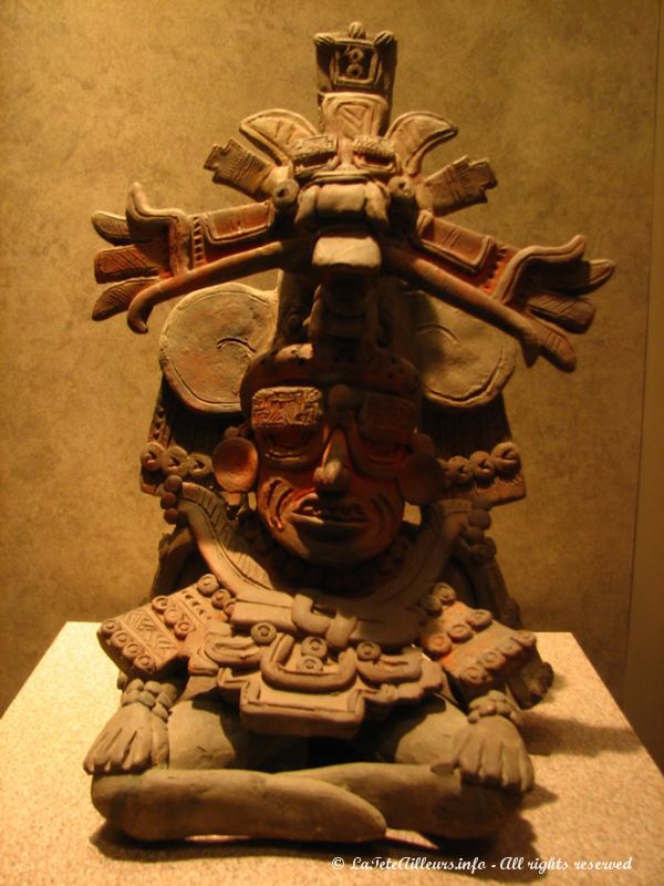Un dieu de la civilisation de Oaxaca (Monte Alban)