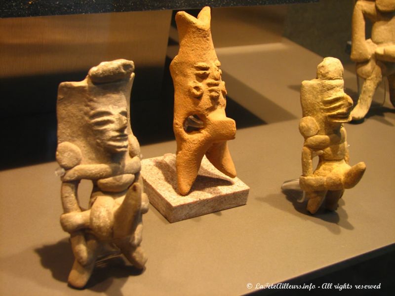 Des statuettes du culte phallique olmèque