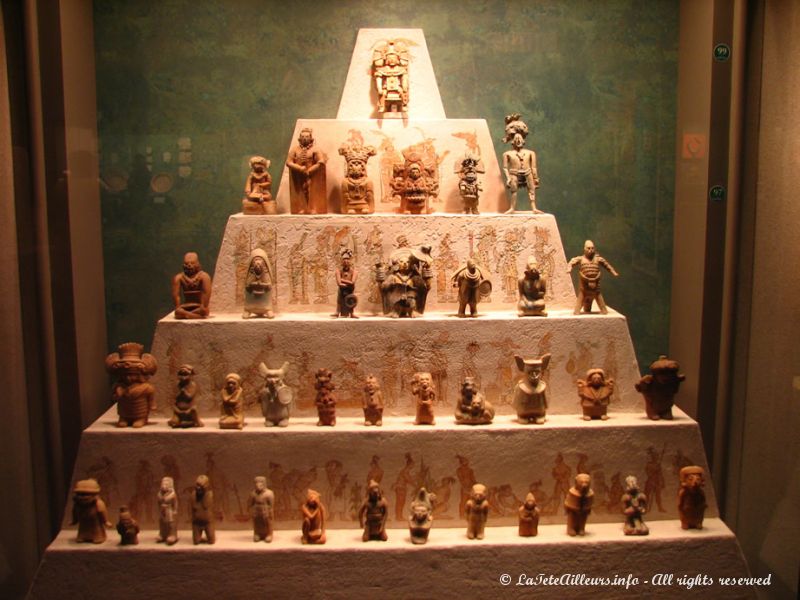 Des statuettes mayas