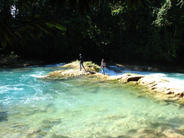 L'eau est a une temperature parfaite !