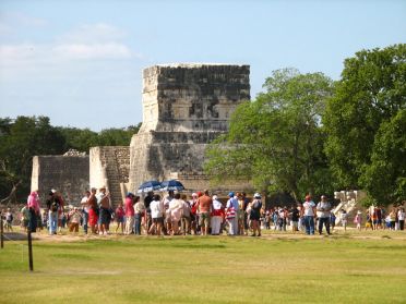 Voici le site le plus touristique du Mexique...