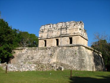 La Casa Colorado, &eacute;difice maya de style puuc