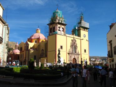La basilique N.S. de Guanajuato