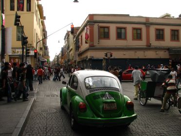 Les fameuses coccinelles-taxis de Mexico