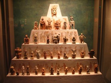 Des statuettes mayas