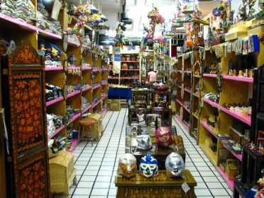 Une des nombreuses boutiques du Mercado de la Ciudadela