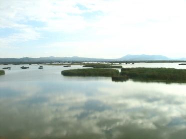 Le lac a vraiment  perdu sa splendeur d'antan...