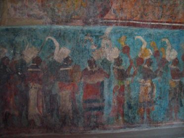 Bonampak est r&eacute;put&eacute; pour ses fresques color&eacute;es superbement conserv&eacute;es