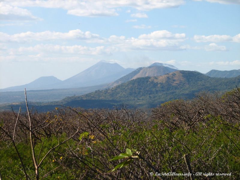 De nombreux volcans jalonnent les plaines nicaraguayennes