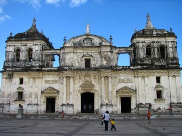 La basilique de la Asunción, la cathédrale de León