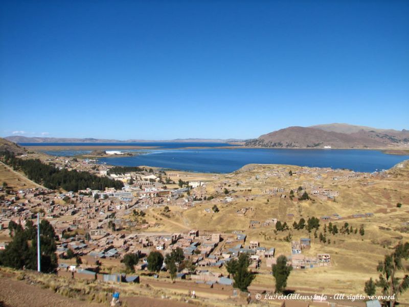 Puno, au bord du lac Titicaca