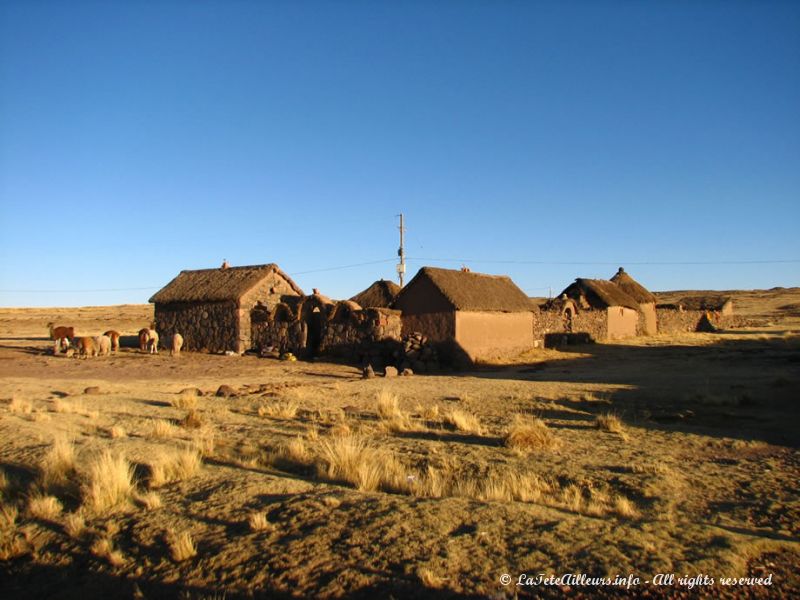 Maison typique de l'Altiplano péruvien