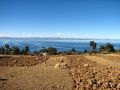 L'Ã®le d'Amantani, sur le lac Titicaca