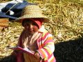 Petite pÃ©ruvienne, lac Titicaca