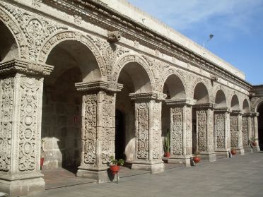 L'un des beaux b&acirc;timents d'Arequipa