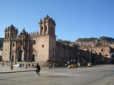 La cath&eacute;drale de Cusco
