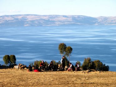 Le lac Titicaca, PÃ©rou
