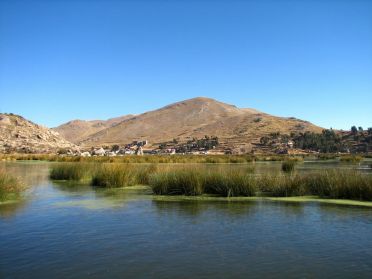 Le lac Titicaca, &agrave; 3812m d'altitude !