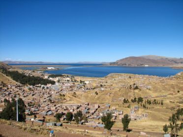 Puno, au bord du lac Titicaca